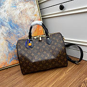 LV Speedy Bag With Monogram 30cm - 1