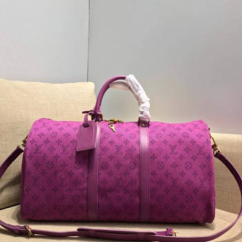 LV KEEPALL 45 Travel bag purple