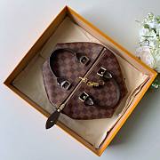 Louis Vuitton Speedy Bandoulière 25 Damier Ebene 3205 Size 25 x 19 x 15 cm - 5