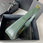 YSL LE 5 À 7 Hobo Green Bag 23x16x6.5cm - 2