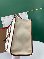 Burberry Medium Freya Tote Brown 40x16x30cm - 4