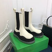 Bottega Veneta Tire White Boots - 1