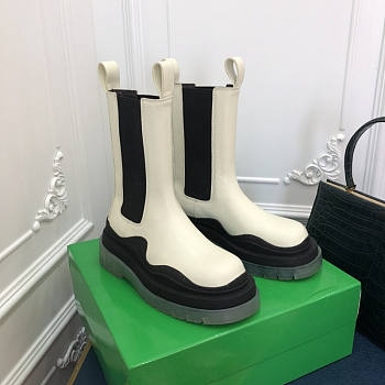 Bottega Veneta Tire White Boots