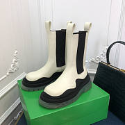 Bottega Veneta Tire White Boots - 3