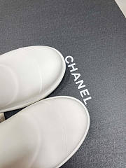 Chanel Rain White Boots - 2