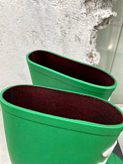 Chanel Rain Green Boots - 6
