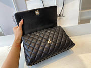 Chanel Coco Handle Black Cavier Gold Hardware 29x12x12cm - 6