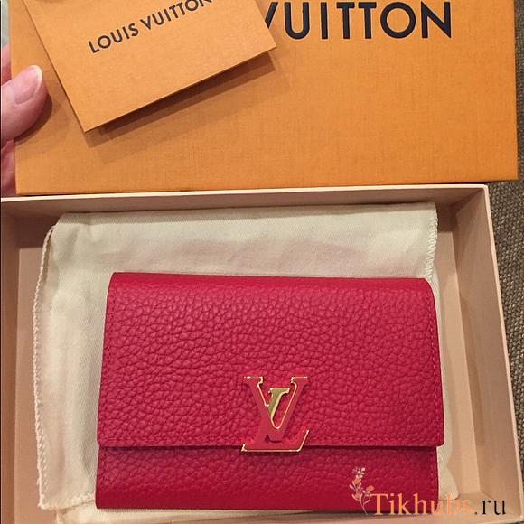 LV Wallet Red  - 1