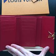 LV Wallet Red  - 2