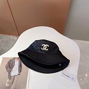 Chanel Bucket Black Hat  - 3