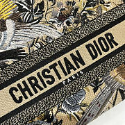 Dior Lady D-lite Beige Multicolor Jardin d'Hiver 24x20x11cm - 2