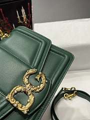 Dolce & Gabbana DG Amore Tote Bag In Green 27x16x8cm - 5