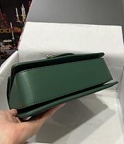 Dolce & Gabbana DG Amore Tote Bag In Green 27x16x8cm - 2