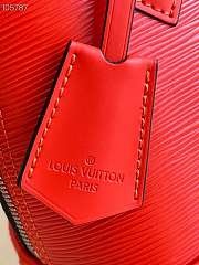 LV Alma BB Handbag Red M59217 Size 23.5 x 17.5 x 11.5 cm - 2