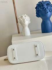 LV Alma BB Handbag White M59217 Size 23.5 x 17.5 x 11.5 cm - 5