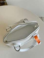 LV Alma BB Handbag White M59217 Size 23.5 x 17.5 x 11.5 cm - 4