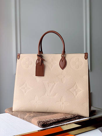 Louis Vuitton Onthego Gm Monogram Empreinte Leather M44925 Size 41 x 34 x 19 cm