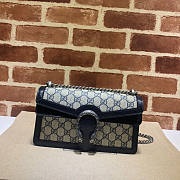 Gucci Dionysus Blue/Beige Small Shoulder Bag 25x14x8cm - 1