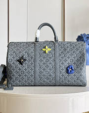 Louis Vuitton LV Keepall 50 Granite 50x29x23cm - 1