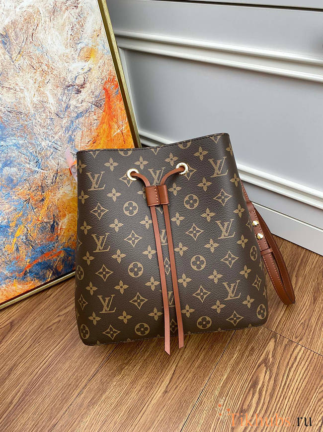 Louis Vuiiton LV Neonoe MM Caramel Brown Handbag 26x26x17.5cm - 1