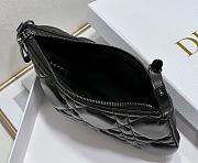 Dior Mini Caro Tulip Black 25x16x2.5cm - 3