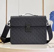 Louis Vuiiton LV S Lock Briefcase 39x30x8cm - 1