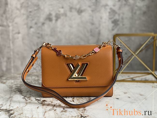 Louis Vuiiton LV Twist MM Gold Cipango 23x17x9.5cm - 1