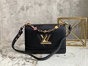 Louis Vuiiton LV Twist MM Black 23x17x9.5cm - 1