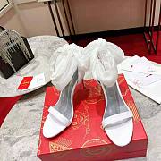 Christian Louboutin Sandale Du Désert 10cm Heel White - 5