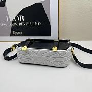 Dior Black and White Smooth Calfskin 23x15x8cm - 5