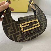 Fendi Mini Cookie FF Fabric 17.5x4.5x22cm - 5