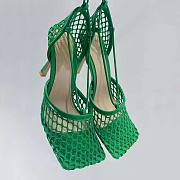 Bottega Veneta Stretch Sandals 9cm Green - 3