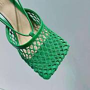 Bottega Veneta Stretch Sandals 9cm Green - 5