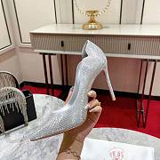 Christian Louboutin Hot Chick 10 cm Silver - 4