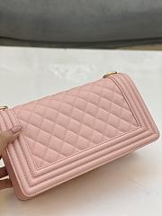 Chanel Leboy Cavier Gold HW Light Pink 25x15x9cm - 3