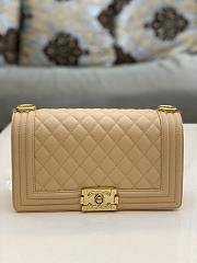 Chanel Leboy Cavier Gold HW Beige 25cm - 1