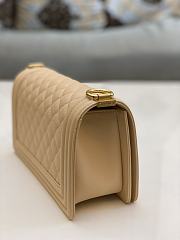 Chanel Leboy Cavier Gold HW Beige 25cm - 5