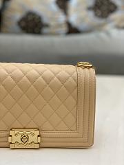 Chanel Leboy Cavier Gold HW Beige 25cm - 4