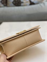 Chanel Leboy Cavier Gold HW Beige 25cm - 3