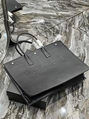 YSL Rive Gauche Tote Bag Black 48x36x16cm - 3