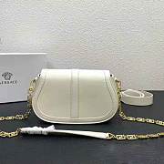 Versace Greca Goddess Shoulder Bag White 24x4.5x15cm - 3