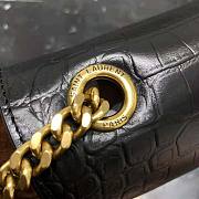 YSL Kate Reversible Chain Bag Crocodile-Embossed Leather 28.5x20x6cm - 4