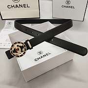 Chanel Belt Black 2.5 cm - 4