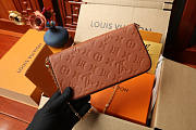 Louis Vuitton LV Pochette Felicie Cognac 21x11x2cm - 3