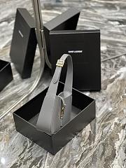 YSL Le 5 a 7 Hobo Gray Bag 23x16x6.5cm - 3