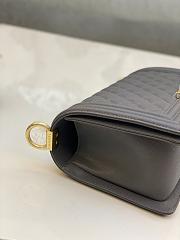 Chanel Leboy Bag Cavier Gold Hardware Gray 25cm - 5