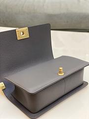 Chanel Leboy Bag Cavier Gold Hardware Gray 25cm - 2