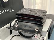 Chanel Trendy Black Silver 25cm - 4