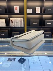 Chanel Trendy White Gold 25x12x17cm - 3