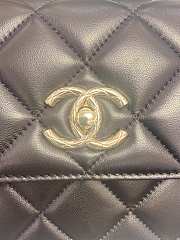 Chanel New Trendy Black Gold 25x12x7cm - 3